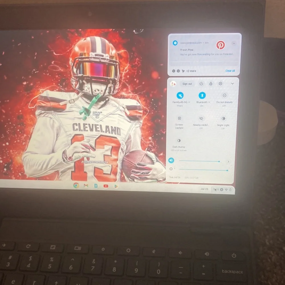 My chrome book i do work on it and i business and it got good graphics